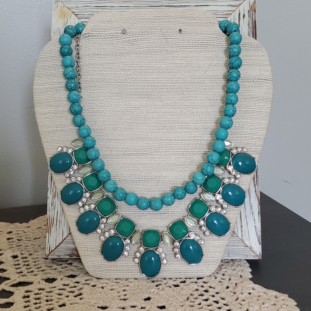 Lis Sophia multi- wear statement necklace
